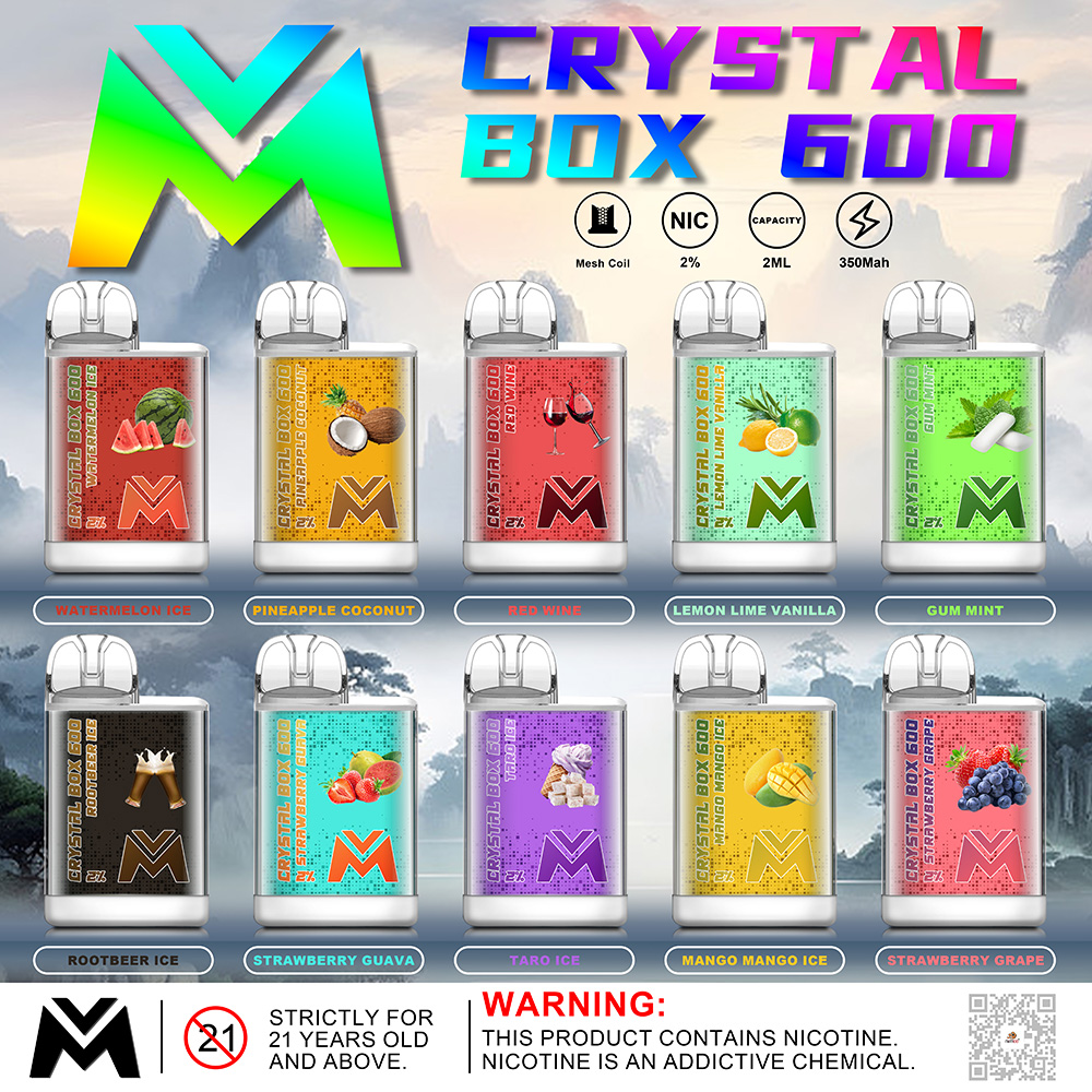 Crystal Box 600 Puffs Crystal Box 600 Puffs