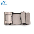 Genuine Leather Man Belt Slide Inside Automatic Belt