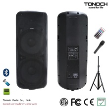 Plástico Dual 15 pulgadas caja de sonido para el modelo THZ215UB