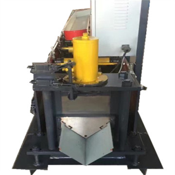 Galvanized steel ridge cap making machine