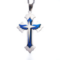 High Polish Custom Colorful Cross Pendant Jordan Pendant