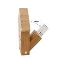 Clé USB en forme de maison en bois avec logo personnalisé