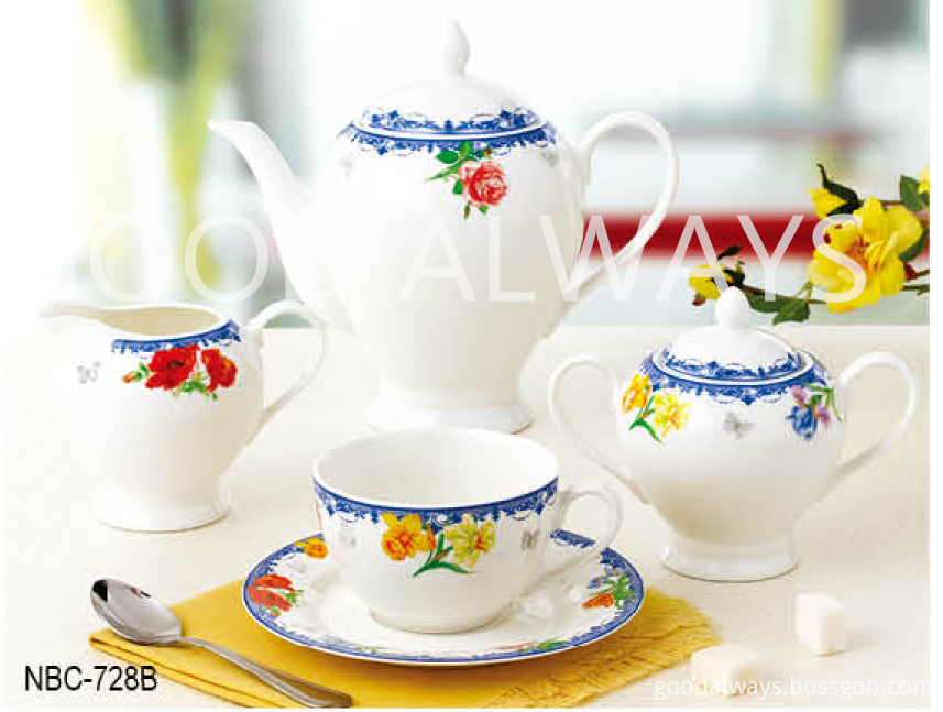 New Bone China Tea Set