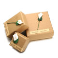 Kraft Paper Custom Jewelry Gift Ring Package Box