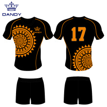 Hitze bedruckte Rugby-Club-Trikots