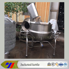 200L Steam Heating Jacketed Cooking Kettle with Frequency Conversion and Can Removable
