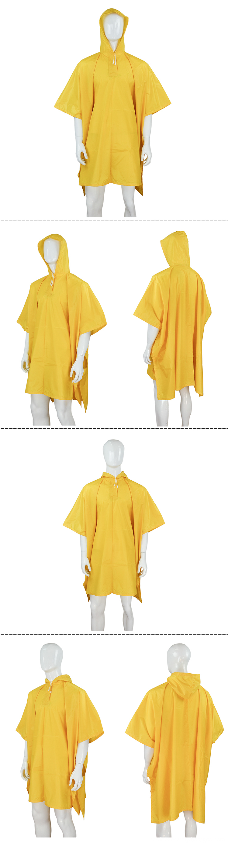 PVC Poncho Raincoat