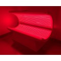 Cama antienvejecimiento de terapia de luz led roja / cuerpo de sauna de infrarrojos que adelgaza la cama con dosel de fototerapia