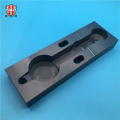 custom machined si3n4 solid ceramic board blank plate