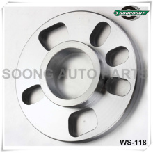 billet aluminum alloy hub centric bolt on wheel spacer