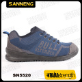 Sapato Casual segurança novo PU/PU Outsole com Toe composto (SN5520)