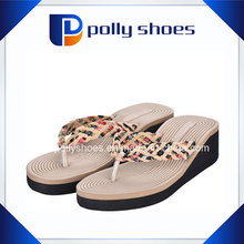 Rainbow Woven Wedge Flip Flop Sandal 9