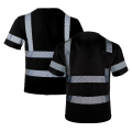 HiVis Reflective Work Safety Short Sleeve Polo T-Shirt