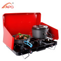 Two Burner Outdoor Gas Barbecue Grill Machine