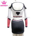 Crop Top Backless Cheerleader Costume Girls