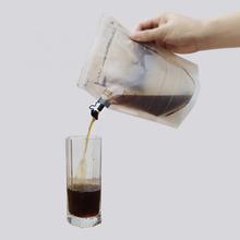 Sac à café imprimé personnalisé avec tissu filtrant