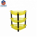 Plastic custom injection kitchen storage shelf rack mould