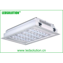 Luz de teto embutida LED 160W IP66 para posto de gasolina