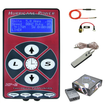 Hurricane Digital Tattoo Power Unit