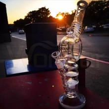 Handblown Боросиликатного Красочные Стакан Воды Трубы Для Некурящих