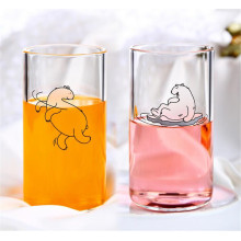 Vente en gros d&#39;ours polaires Clear Cartoon Cup