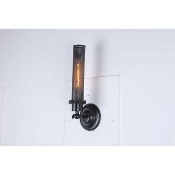 Edison Perforierte Metall-Sconce (KM0181W-1 (schwarz))