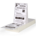 Fanfold 4x6 inch Blank Direct Thermal Shipping label