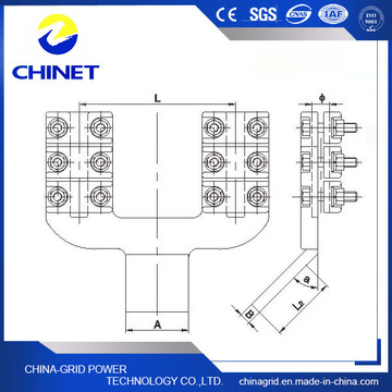 Ssl \ Sslg-N &amp; Ssl \ Sslg-K Type Double Clapet de borne de conducteur