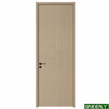 Puerta estándar de madera maciza con paneles de venta caliente