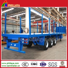 Tri-Axle Stake/ Post Platform Transport Semi Log Trailer