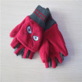 Kinder schneiden Finger Karton Fleece-Handschuhe mit Klappe-Deckel