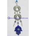 Evil Eye Amulet Blue Evil Eye with Lucky Fish Amulet or Hanging Decoration Ornament