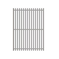 Grille de cuisson pour barbecue en fil d&#39;acier inoxydable rectangulaire