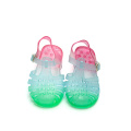 Gradient Color Baby Jelly Sandals