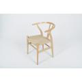 Hans Wegner CH24 Silla de comedor de madera ybone y madera