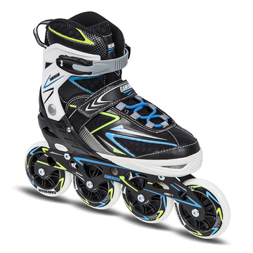 Skate em linha da roda grande (SS-150A-1 BW)