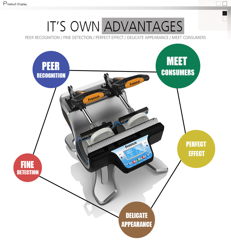 Sublimation Irish Coffee Mugs Heat Press Printing Machine