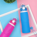 Camping silicone water bottle | collapsible  bottle