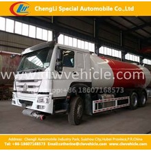 Heavy Duty HOWO 6*4 24cbm LPG Tanker Truck