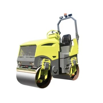 Ride on small road machinery roller diesel engine