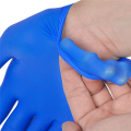 Purple Nitrile Coated Disposable Nitrile Gloves