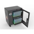 20 USB port black charging cart in Classroom