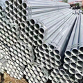 Tubo de acero galvanizado enrollado ASTM A53 GR.B