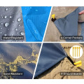 Alfombra de playa de arena impermeable al aire libre