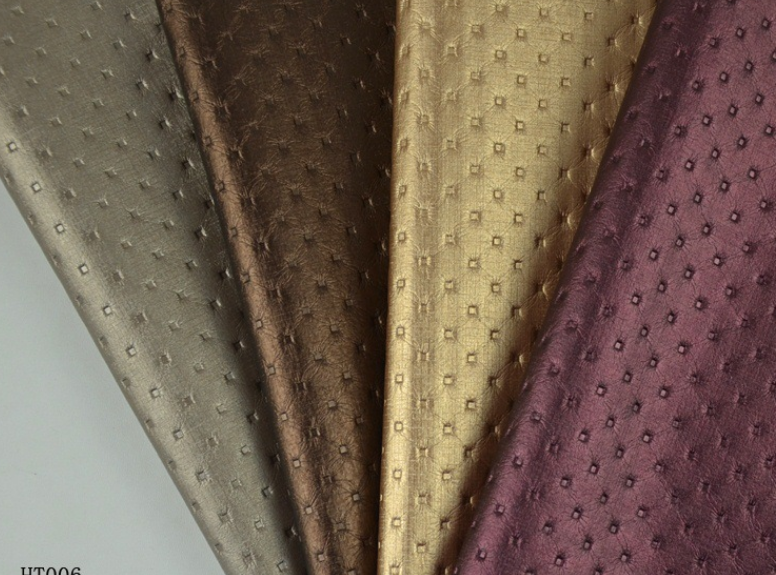 Odorless soft package decorative leather fabric