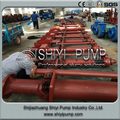 Vertical Mineral Processing Spindle Sump Pump