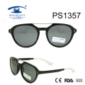 Doppelte Brücken-PC-Rahmen-Frauen-Art-Sonnenbrille (PS1357)