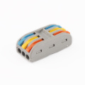 PCT-2-2 Colorful Conjoint Cage Spring Terminal Block