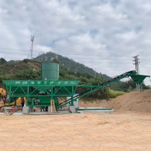 Planta de lotes de suelo estabilizado de maquinaria de concreto