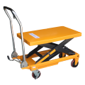 mini hand hydraulic single scissor lift table